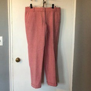 Pink Wool Trousers